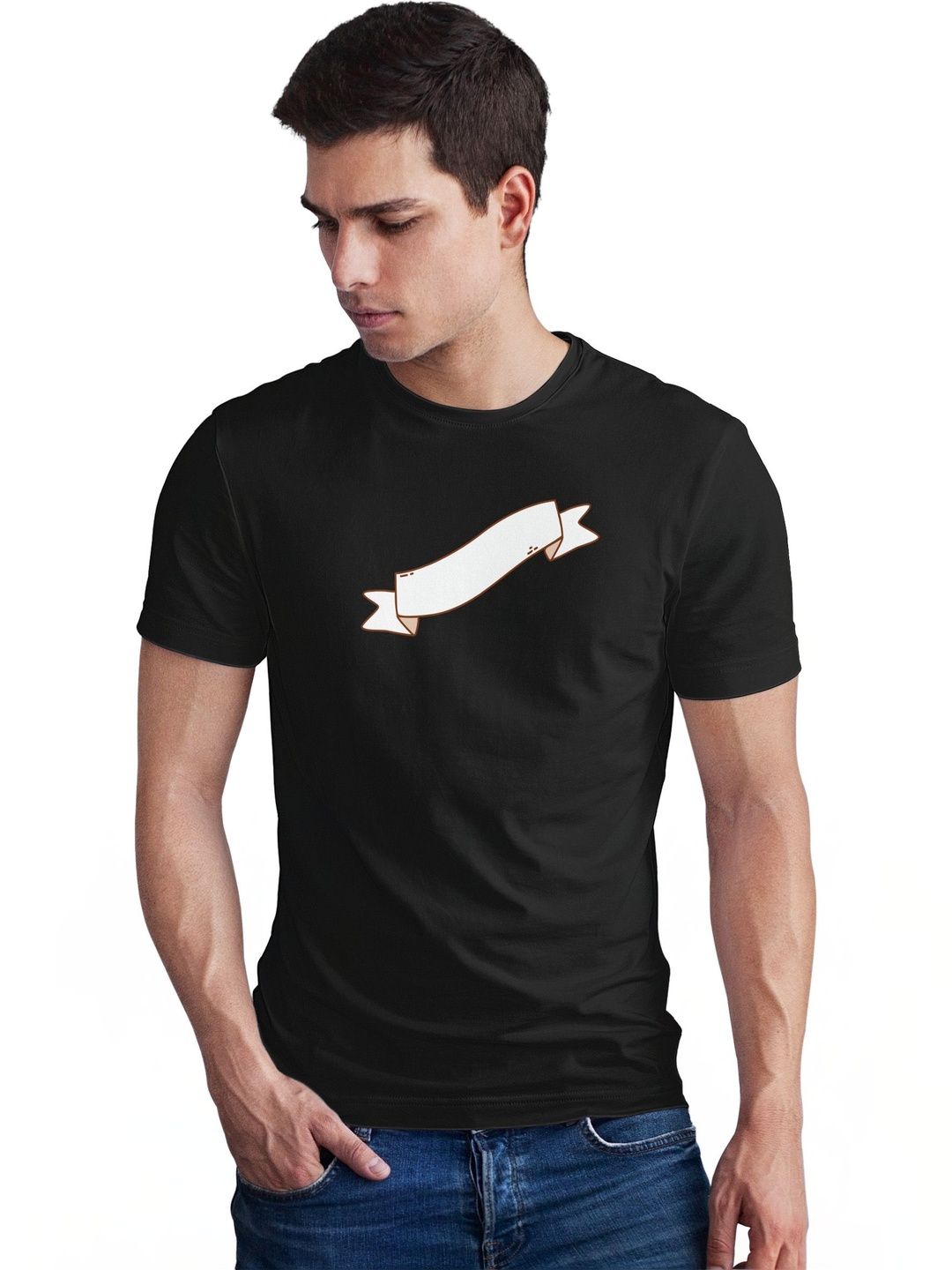 Seekbuylove Men Printed Bio Finish T-shirt