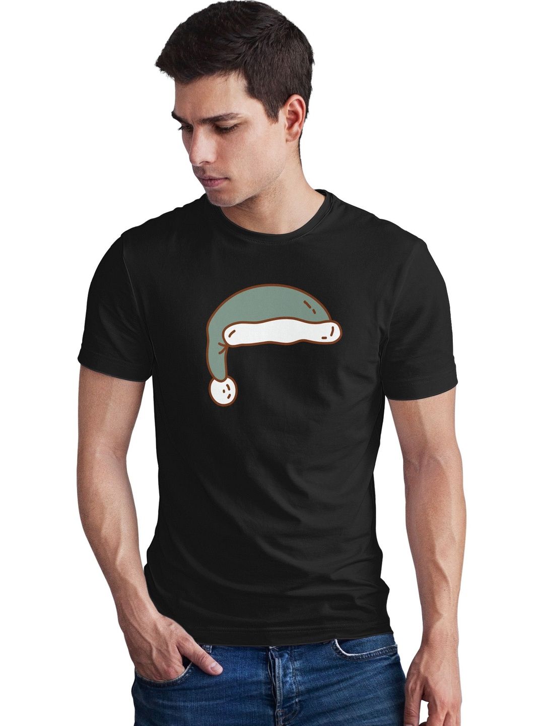 Seekbuylove Men Printed Bio Finish T-shirt