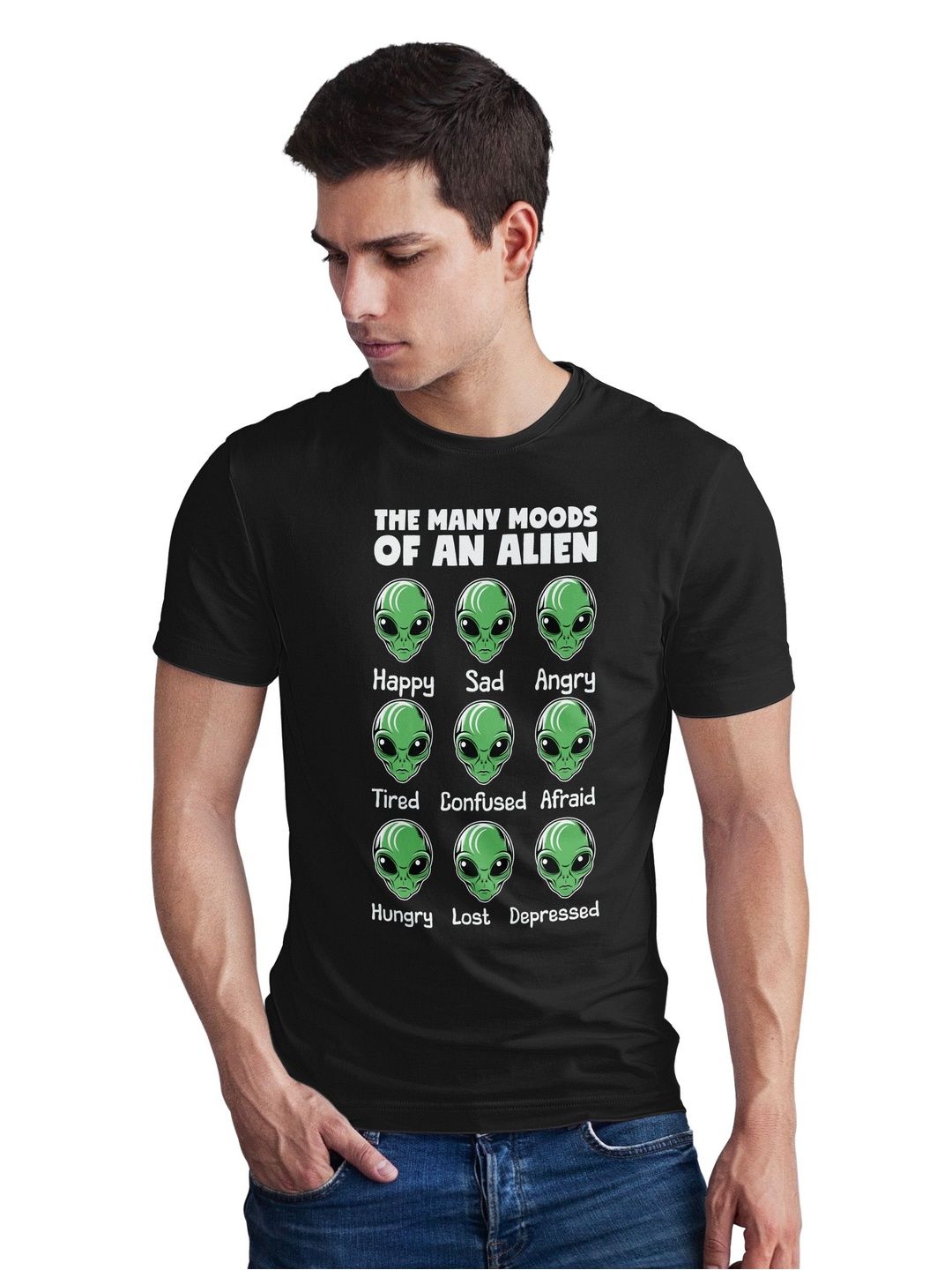 Seekbuylove Men Printed Bio Finish T-shirt