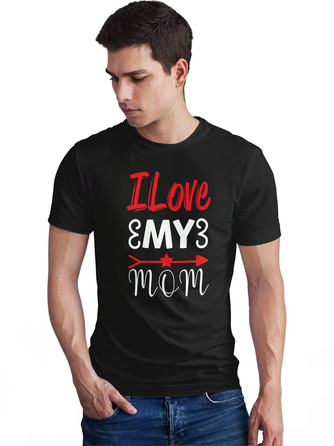 Seekbuylove Men Typography Printed Bio Finish T-shirt
