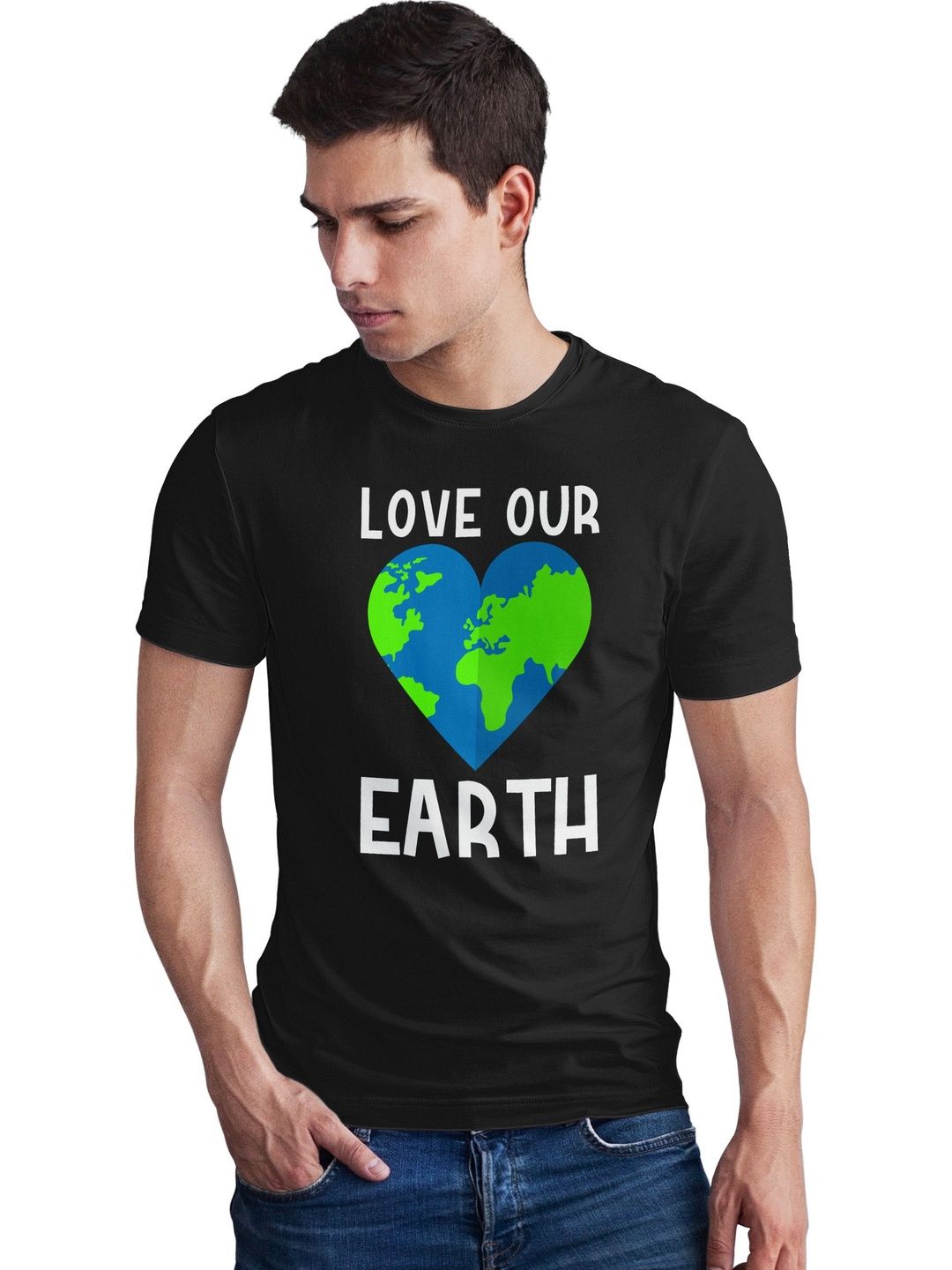 Seekbuylove Men Printed Bio Finish T-shirt
