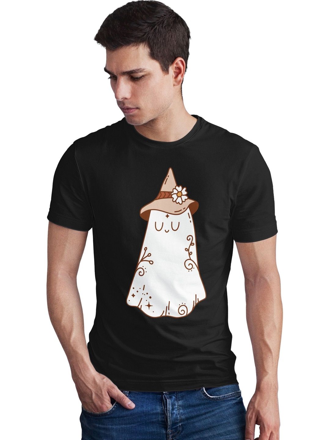 Seekbuylove Men Printed Bio Finish T-shirt