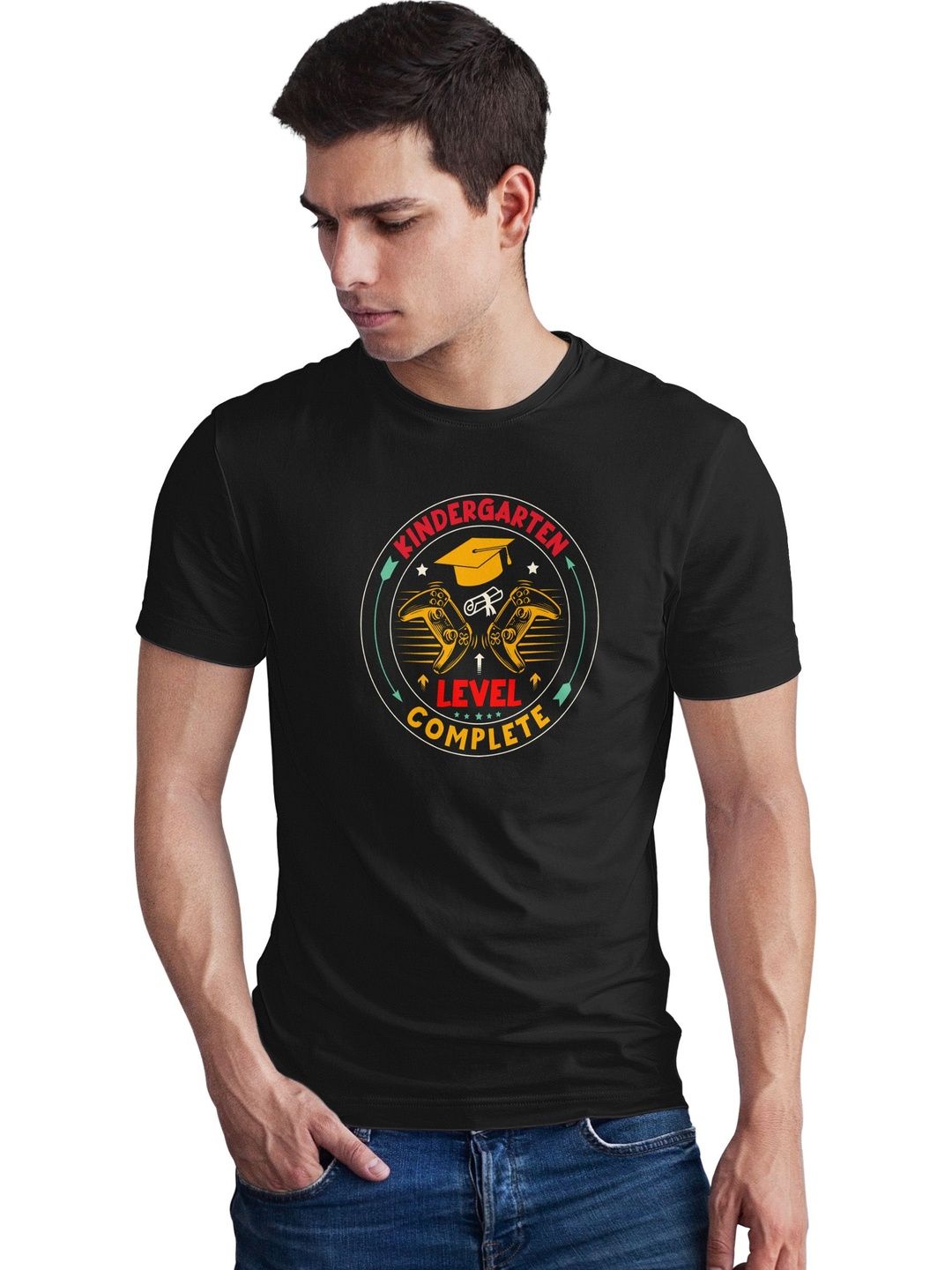 Seekbuylove Men Printed Bio Finish T-shirt