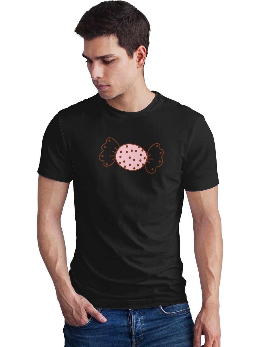 Seekbuylove Men Printed Bio Finish T-shirt