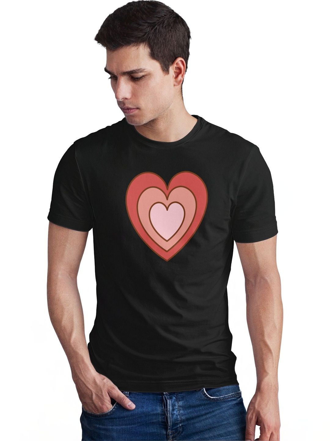 Seekbuylove Men Printed Bio Finish T-shirt