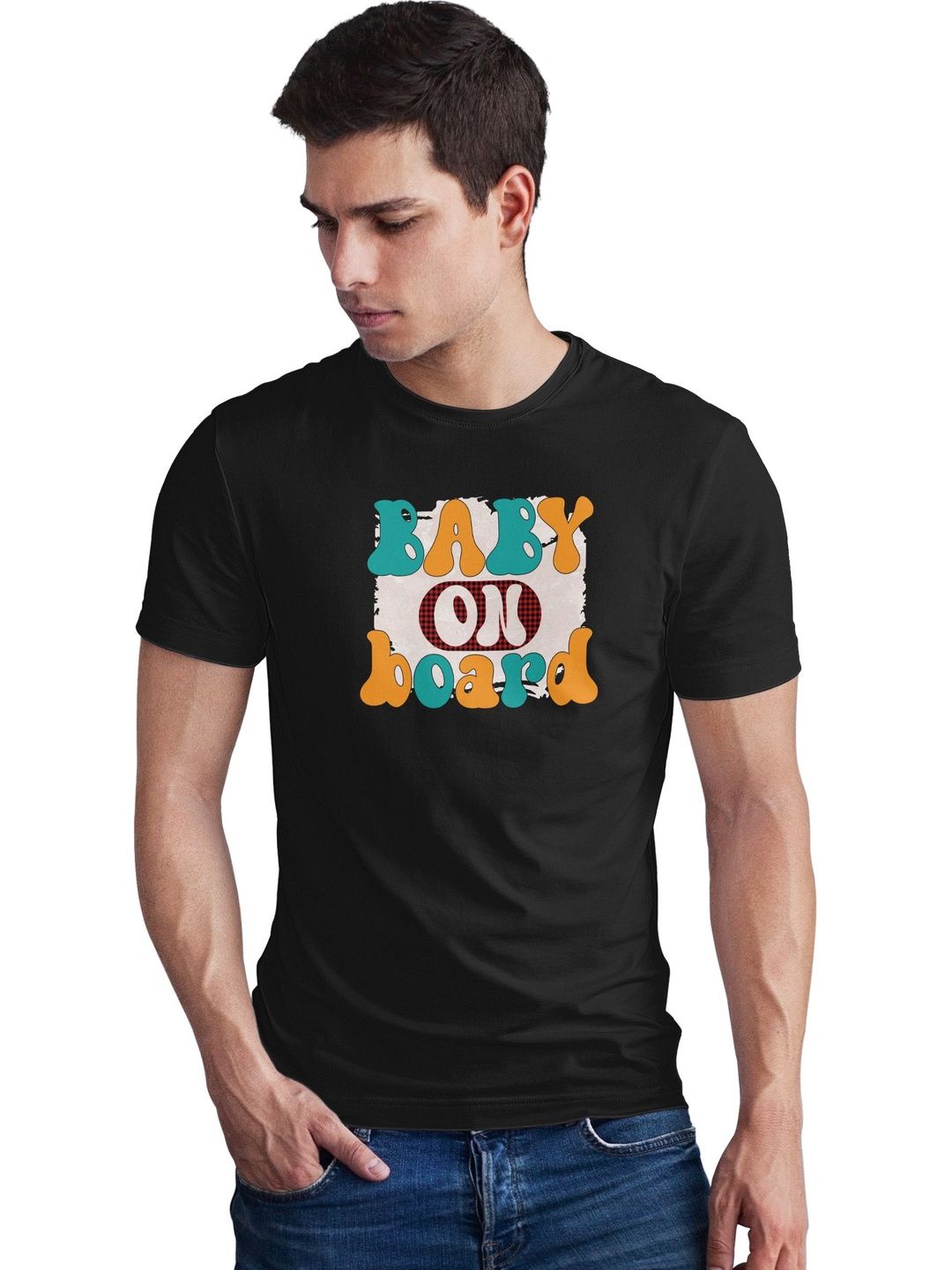 Seekbuylove Men Typography Printed Bio Finish T-shirt