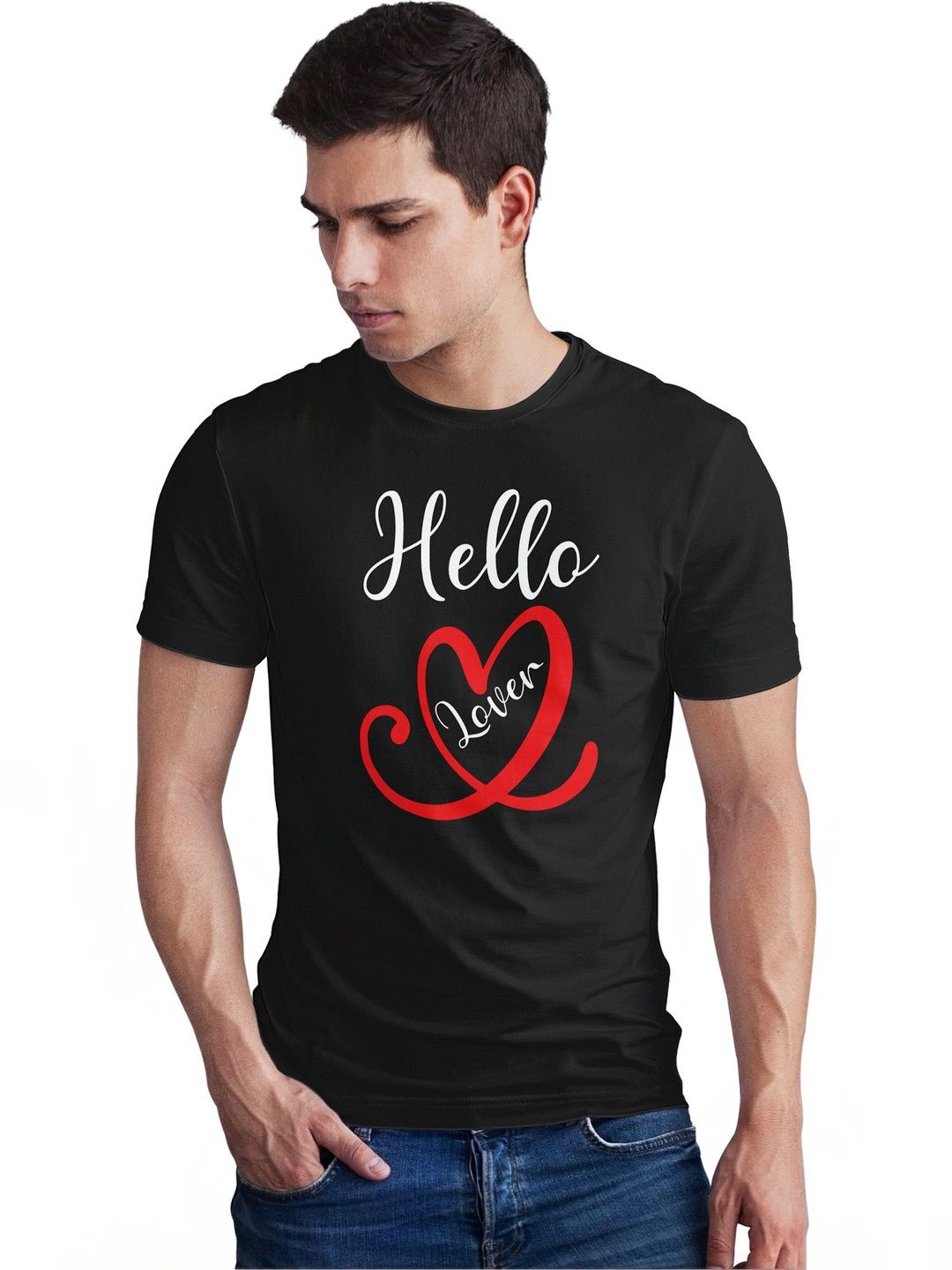 Seekbuylove Men Typography Printed Bio Finish T-shirt