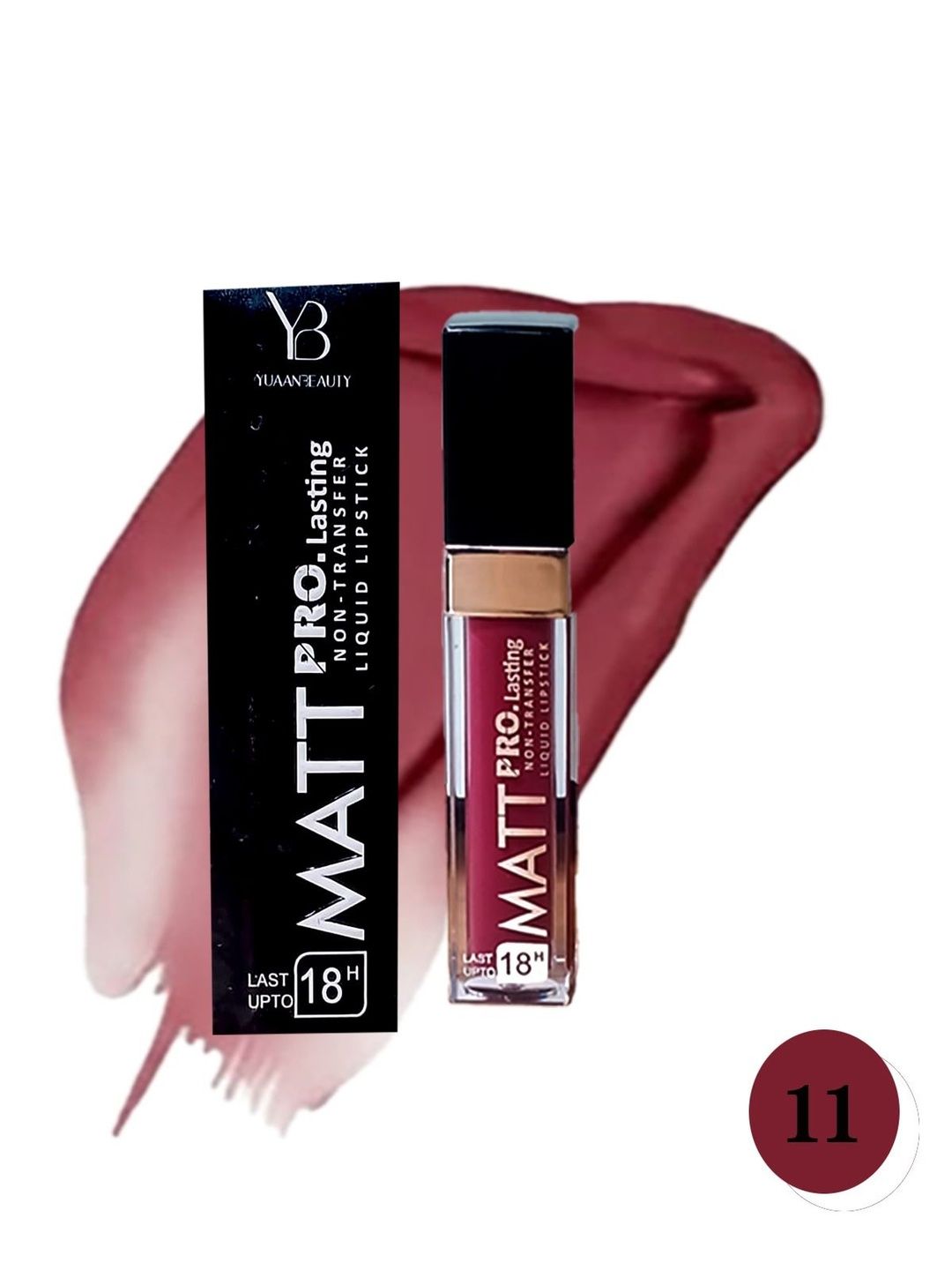 YUAAN BEAUTY YUAAN BEAUTY Matt Pro Lasting Liquid Lipstick - 3.2 g - 11