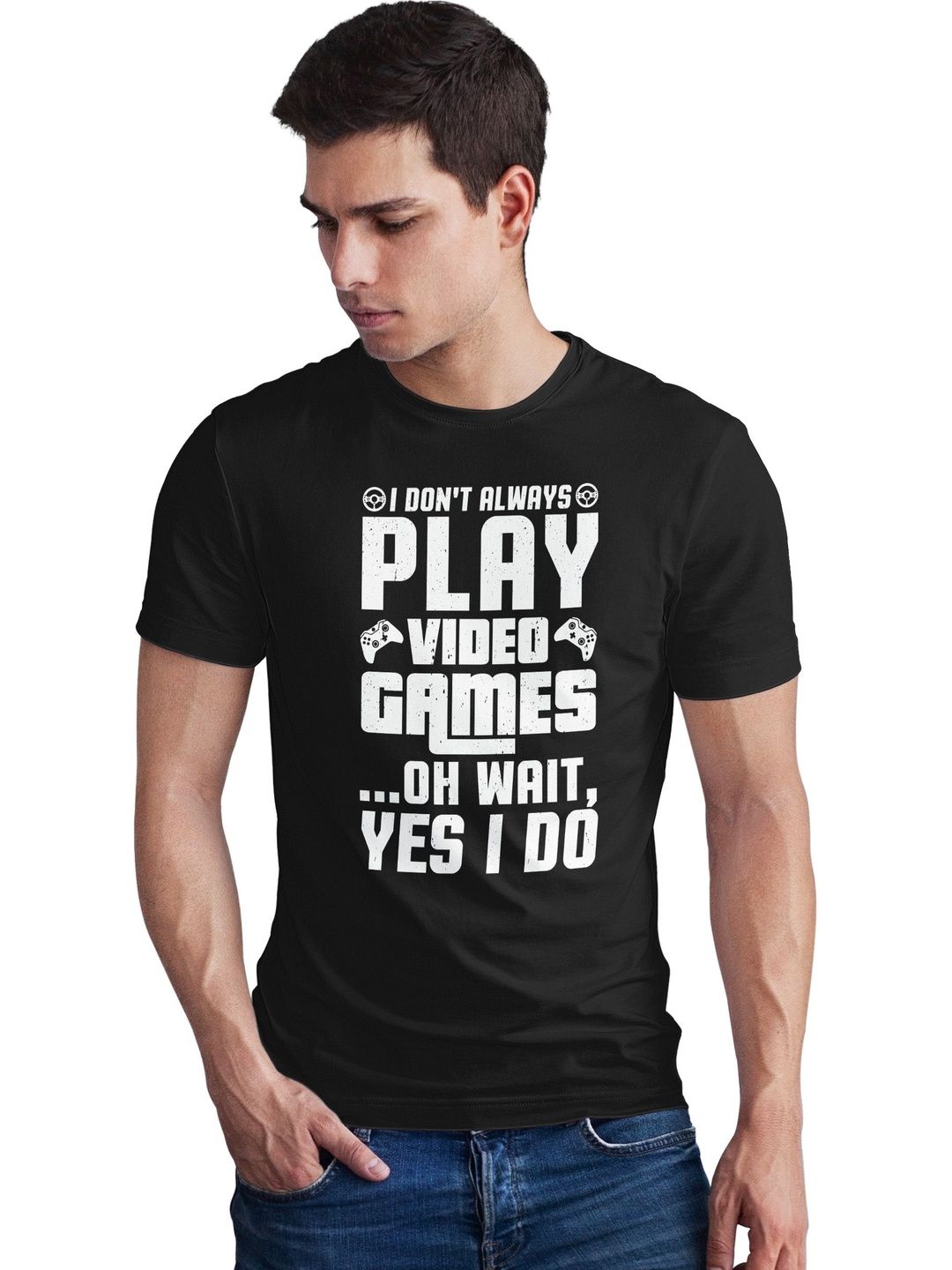 Seekbuylove Men Typography Printed Bio Finish T-shirt