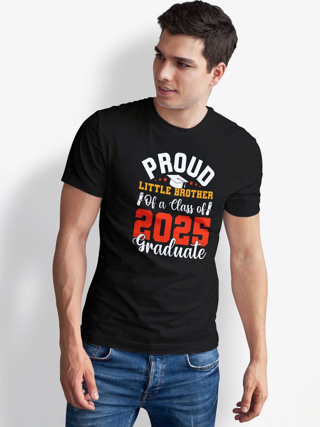 Seekbuylove Men Typography Printed Bio Finish T-shirt