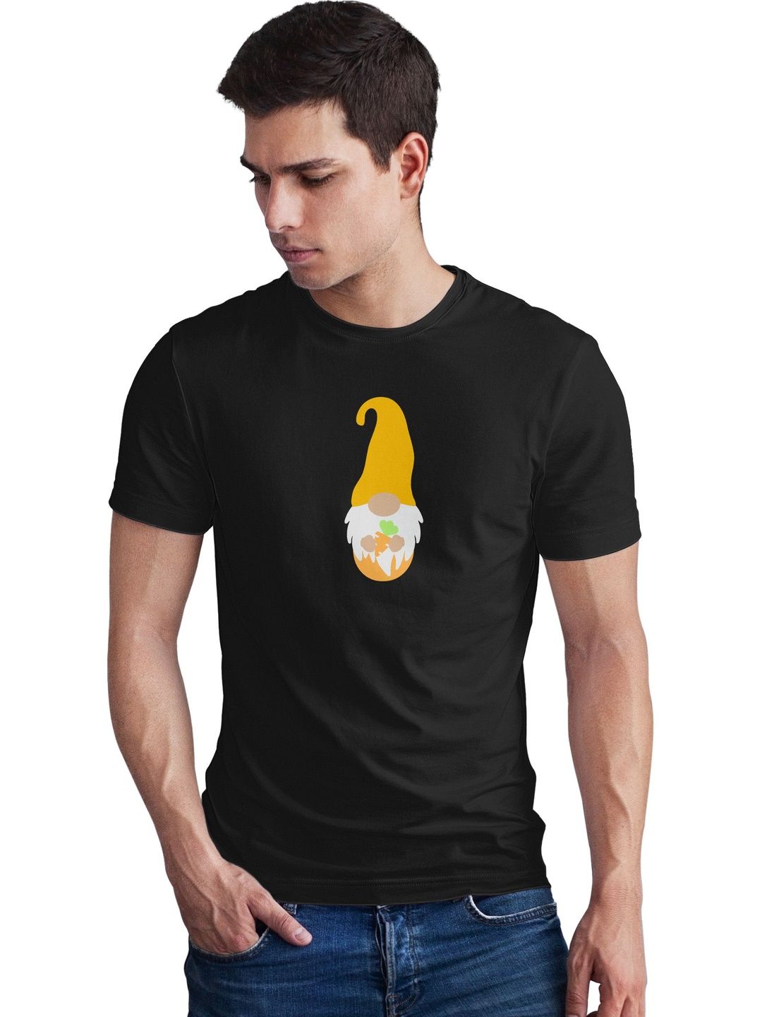 Seekbuylove Men Printed Bio Finish T-shirt