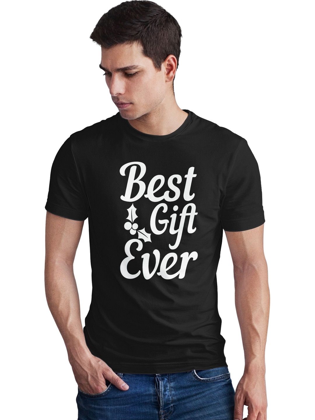 Seekbuylove Men Typography Printed Bio Finish T-shirt