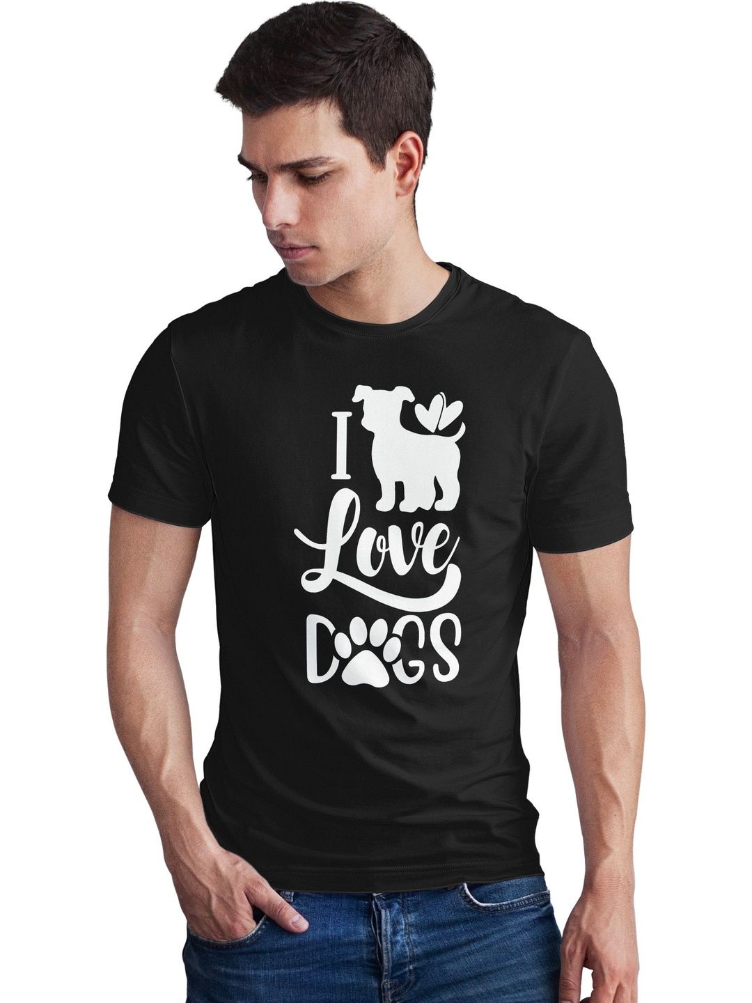 Seekbuylove Men Printed Bio Finish T-shirt