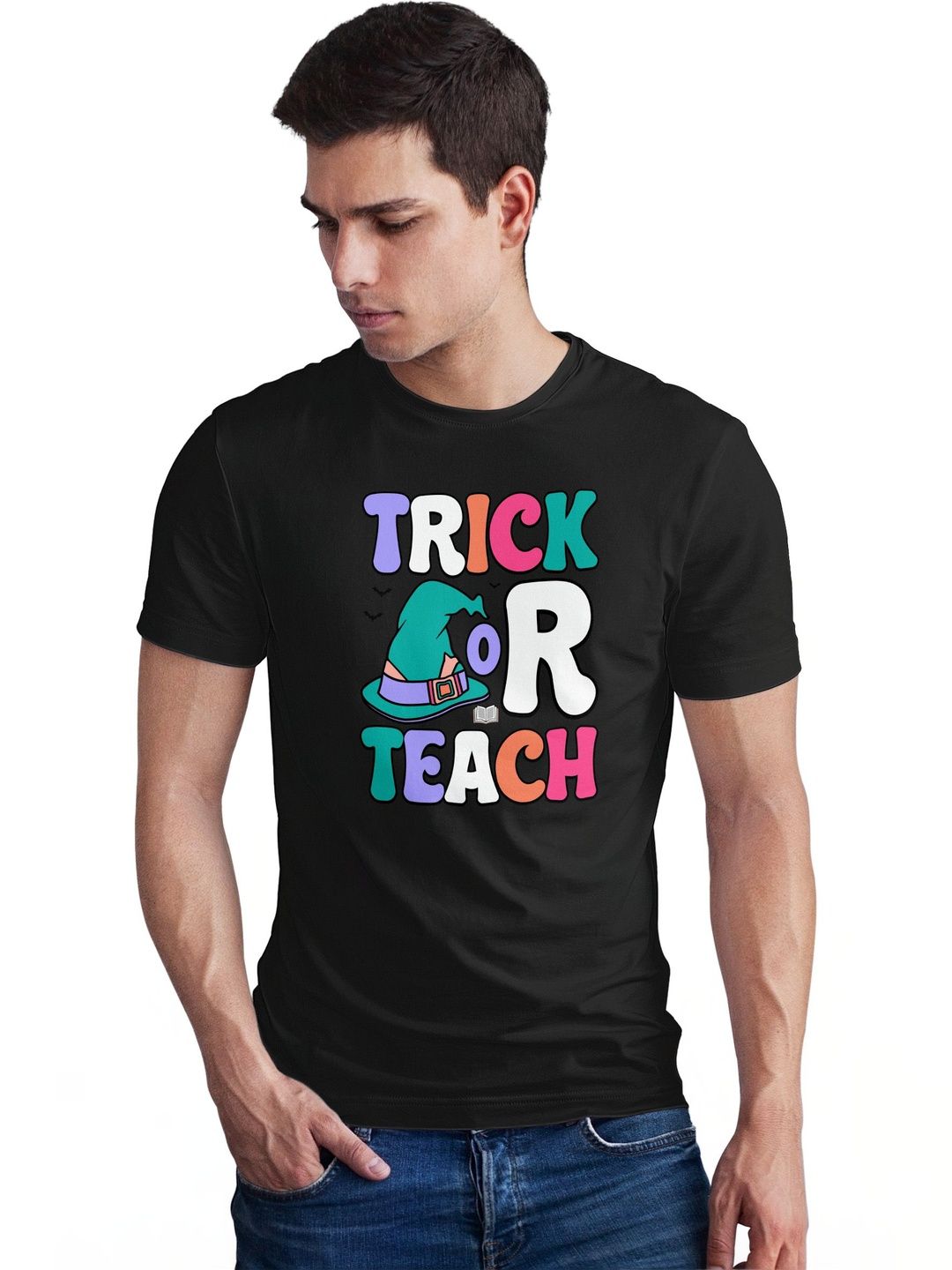 Seekbuylove Men Typography Printed Bio Finish T-shirt