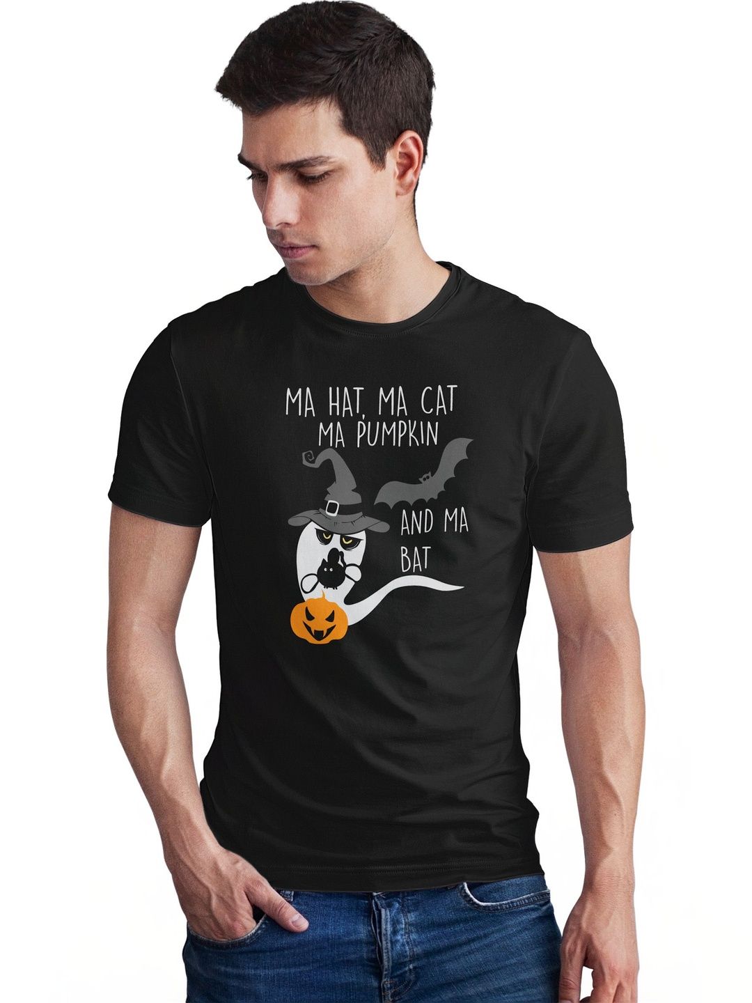 Seekbuylove Men Printed Bio Finish T-shirt