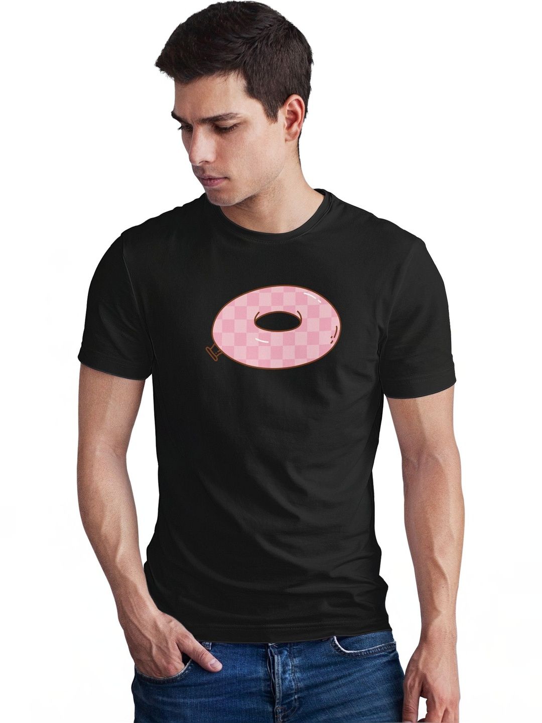 Seekbuylove Men Printed Bio Finish T-shirt