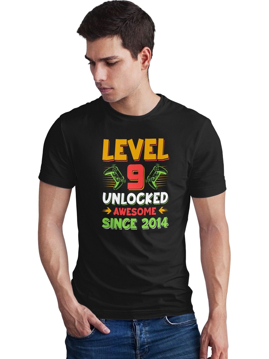 Seekbuylove Men Printed Bio Finish T-shirt