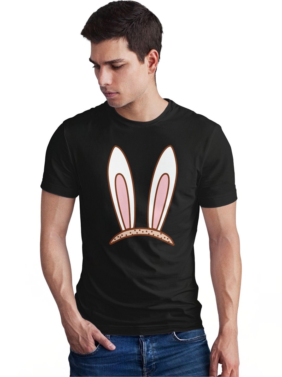 Seekbuylove Men Printed Bio Finish T-shirt