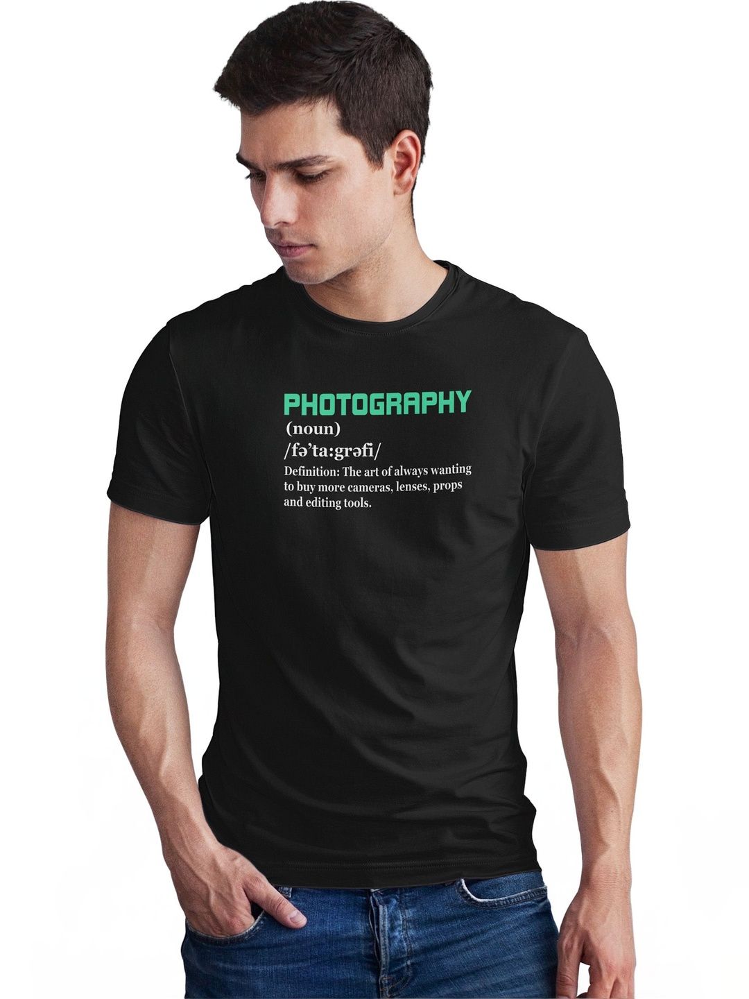 Seekbuylove Men Typography Printed Bio Finish T-shirt