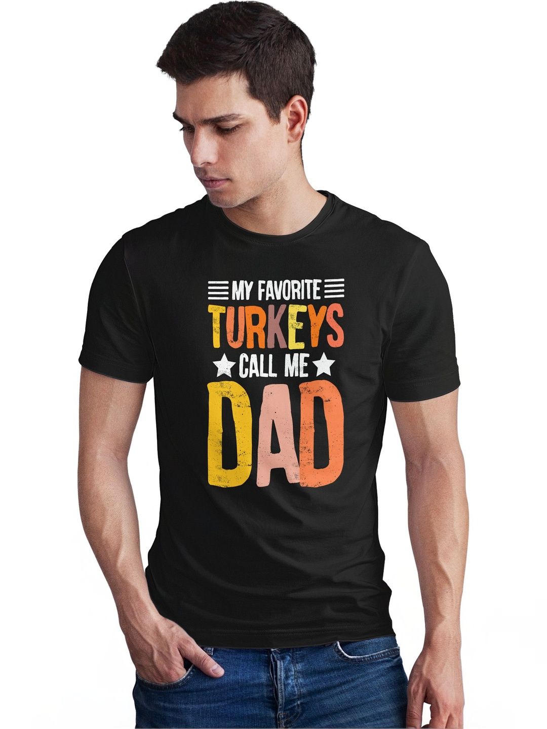 Seekbuylove Men Typography Printed Bio Finish T-shirt