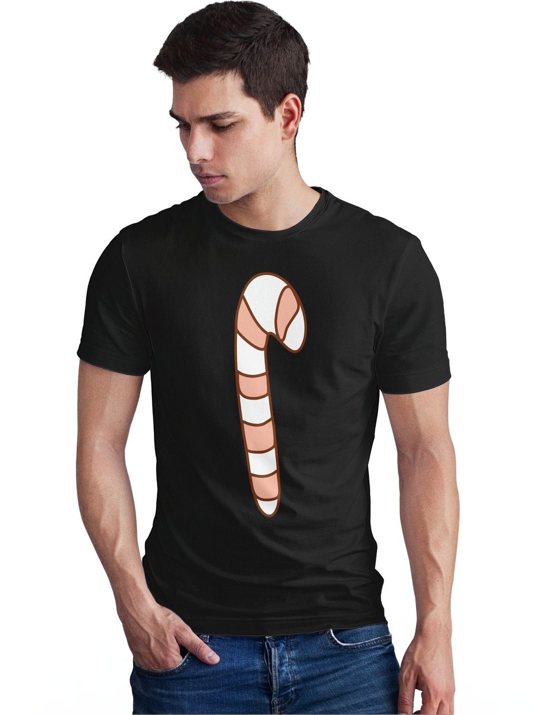 Seekbuylove Men Printed Bio Finish T-shirt