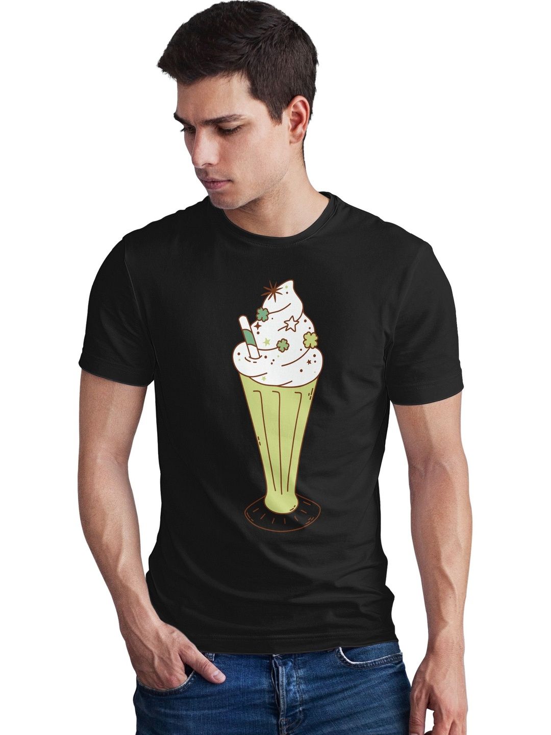 Seekbuylove Men Printed Bio Finish T-shirt