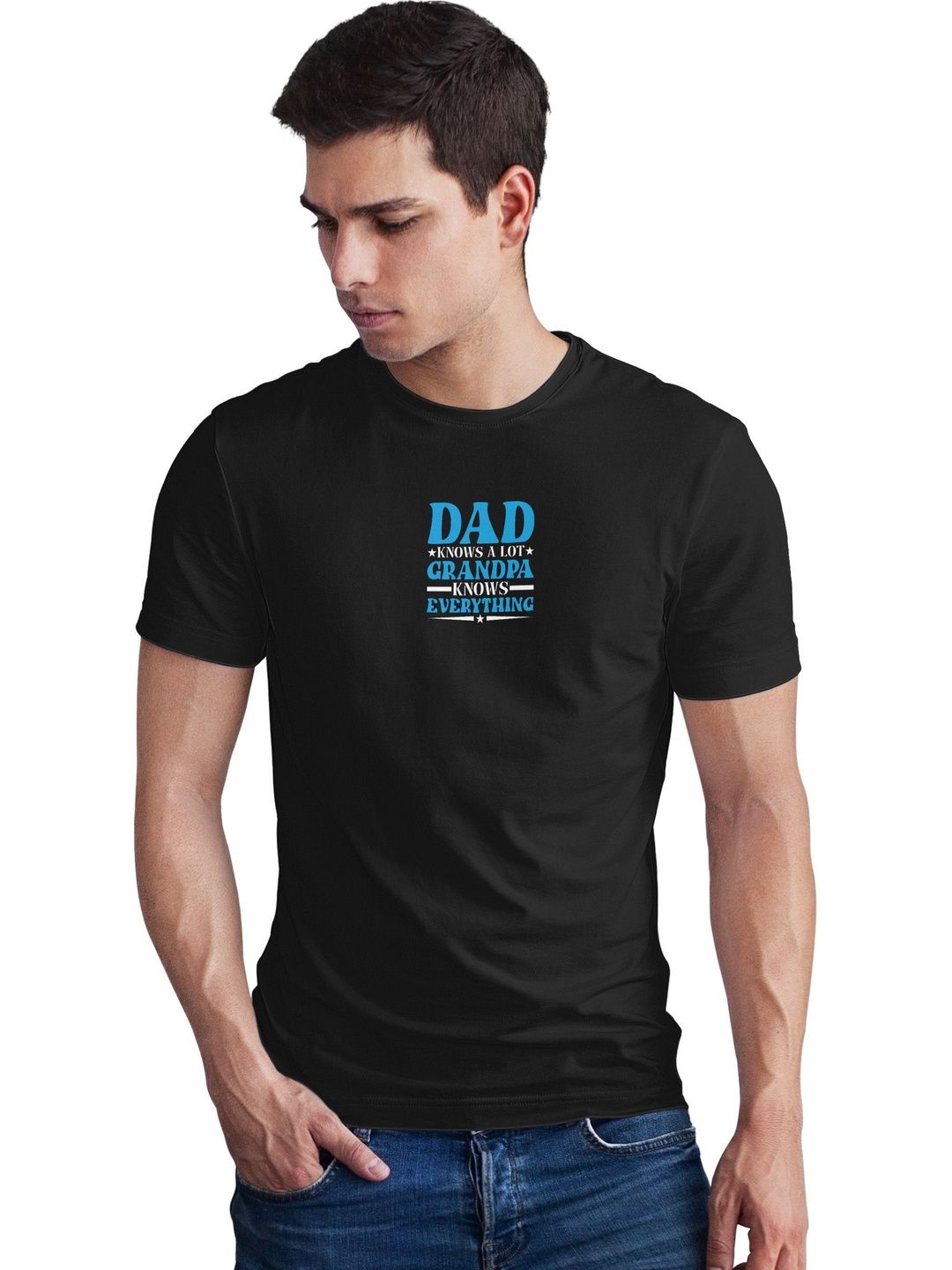 Seekbuylove Men Typography Printed Bio Finish T-shirt