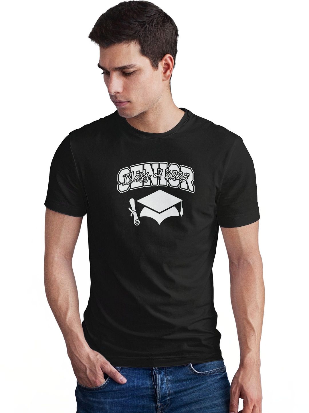 Seekbuylove Men Typography Printed Bio Finish T-shirt