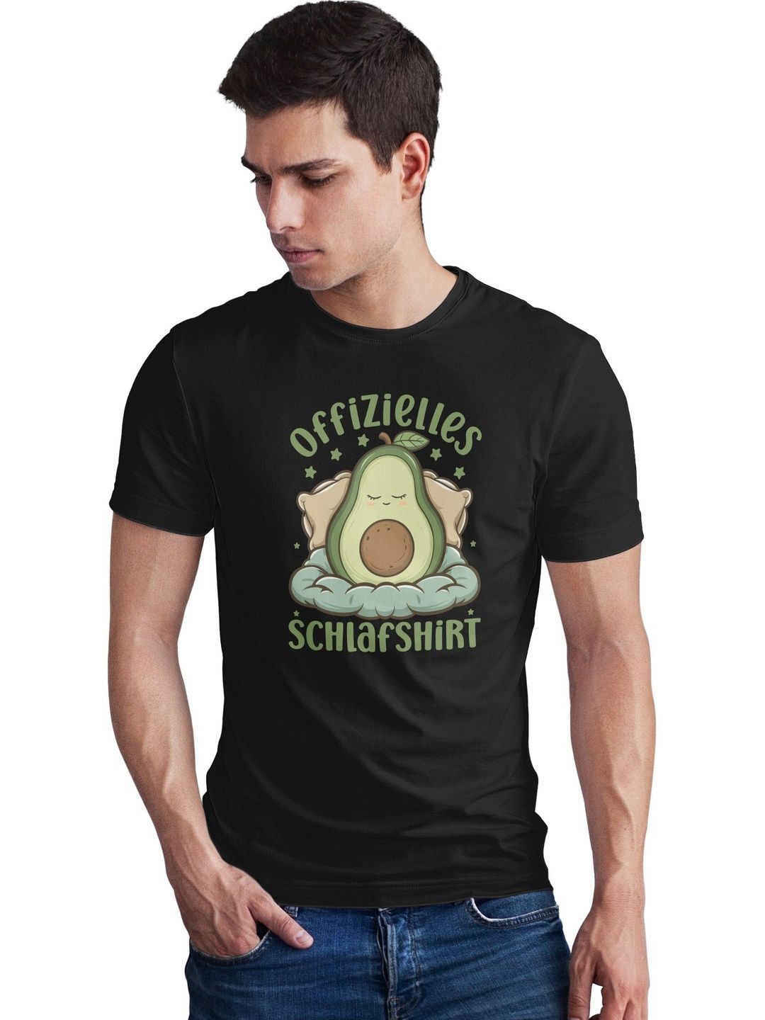 Seekbuylove Men Printed Bio Finish T-shirt