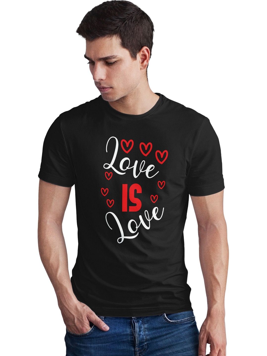 Seekbuylove Men Typography Printed Bio Finish T-shirt