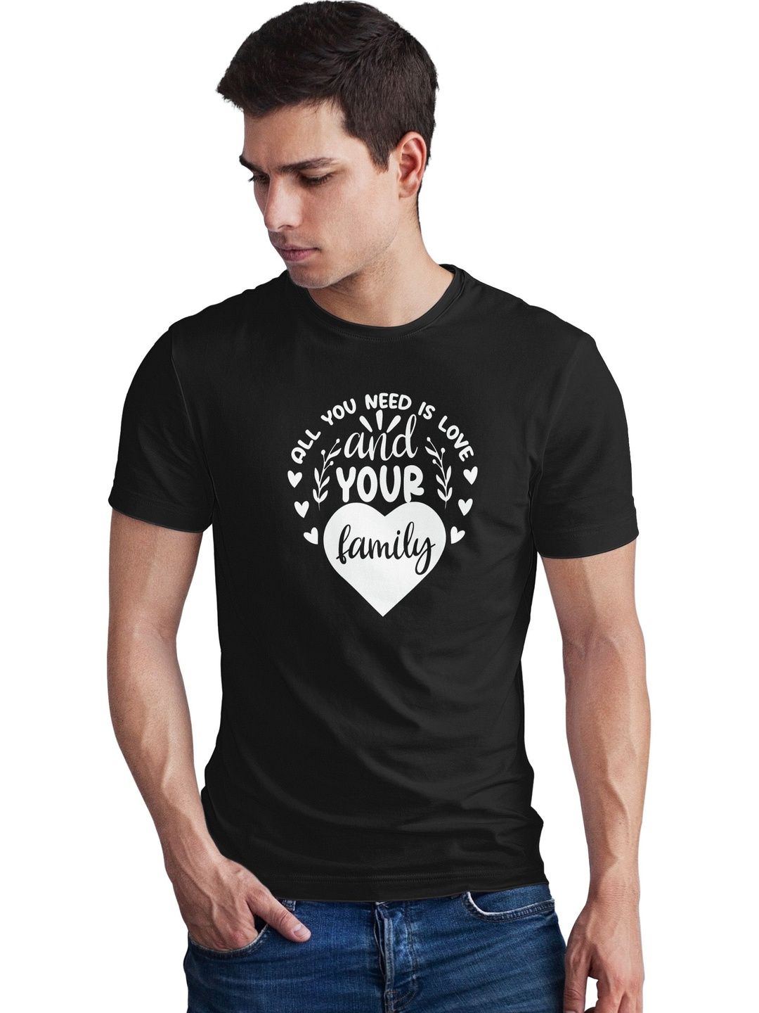 Seekbuylove Men Typography Printed Bio Finish T-shirt