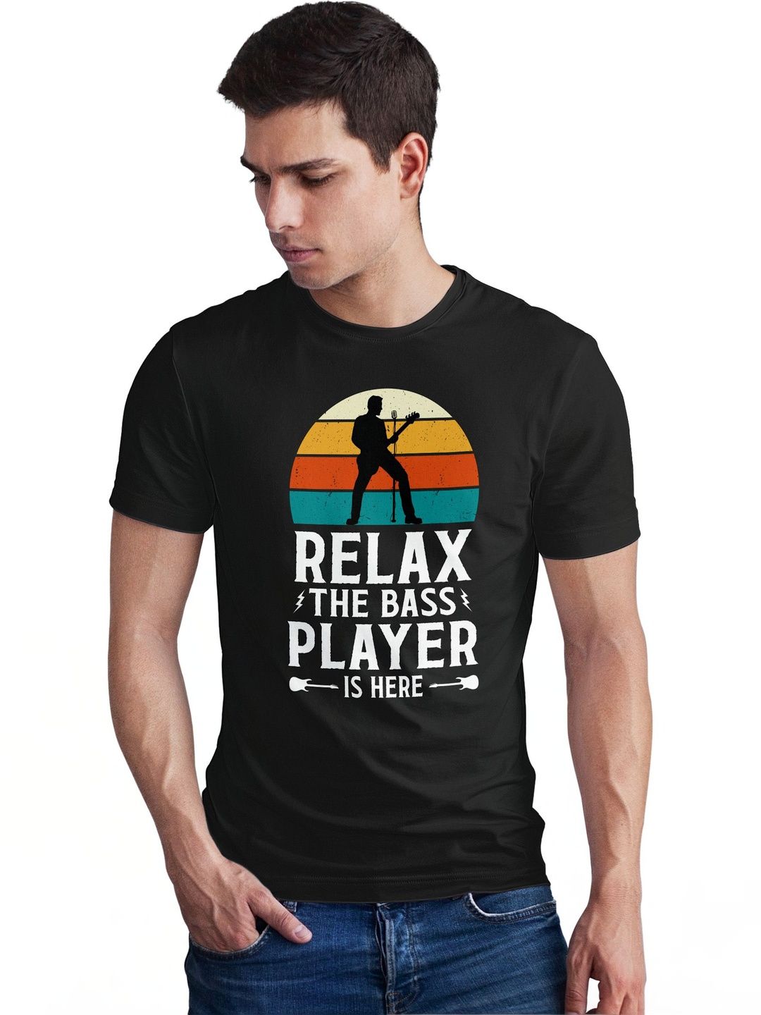 Seekbuylove Men Printed Bio Finish T-shirt