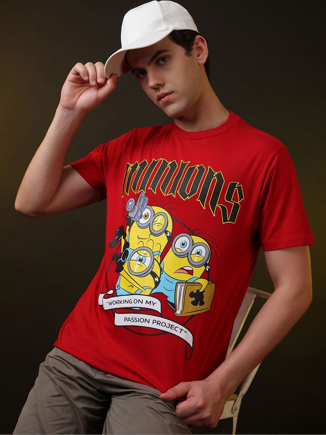 Free Authority Men Minions Relaxed Fit T-shirt