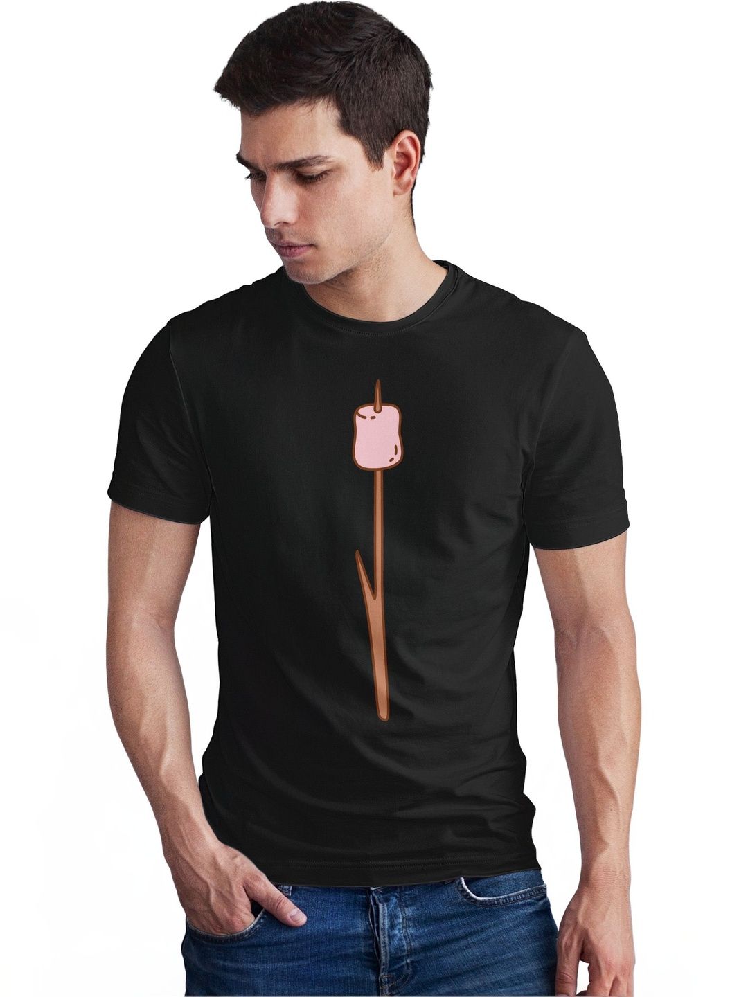 Seekbuylove Men Printed Bio Finish T-shirt