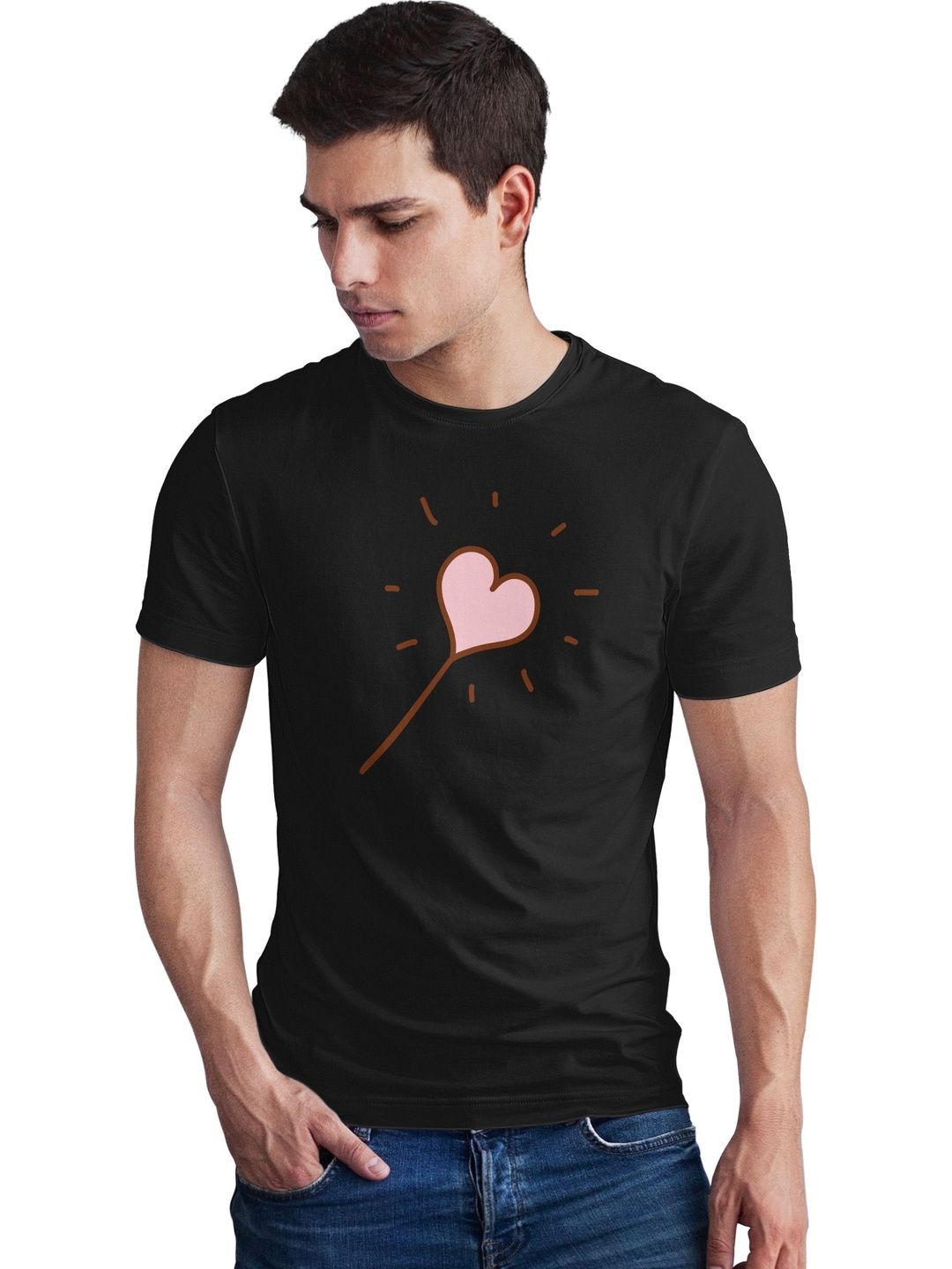 Seekbuylove Men Printed Bio Finish T-shirt