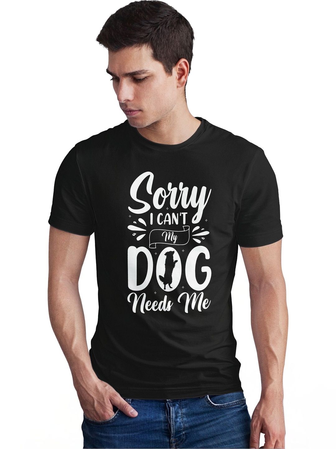 Seekbuylove Men Typography Printed Bio Finish T-shirt