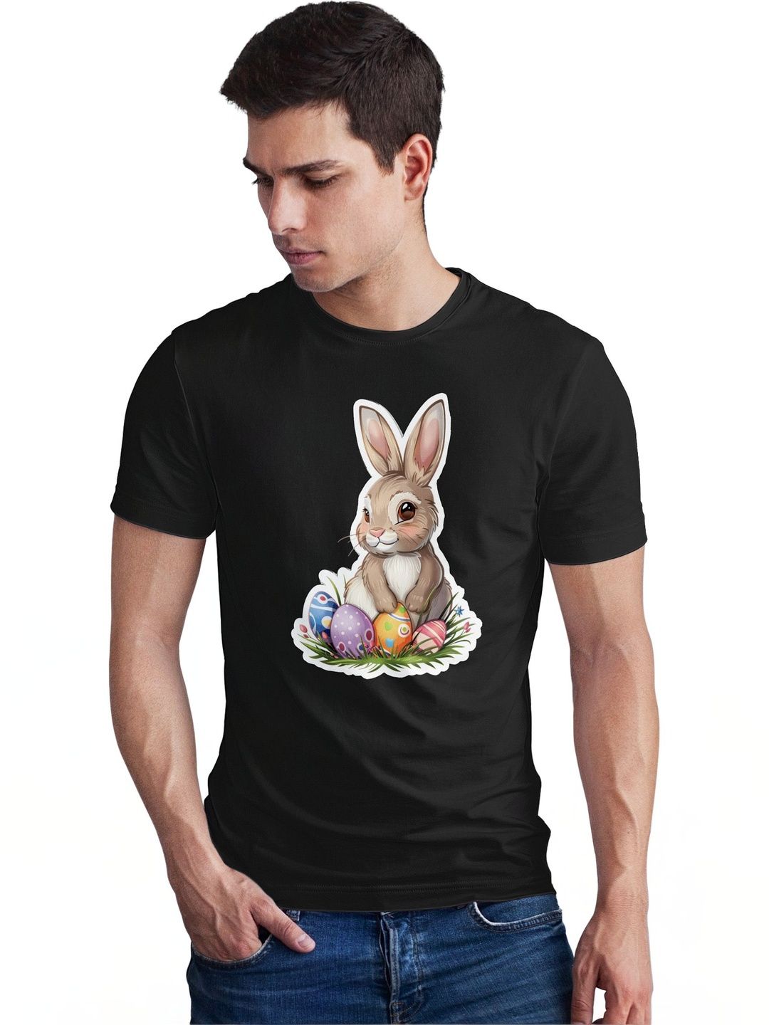 Seekbuylove Men Printed Bio Finish T-shirt