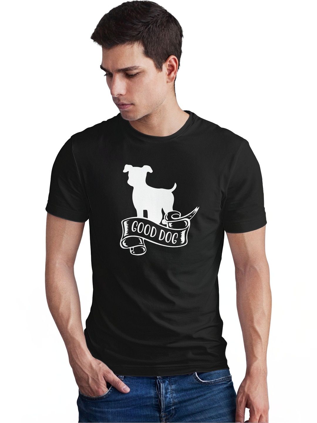 Seekbuylove Men Printed Bio Finish T-shirt