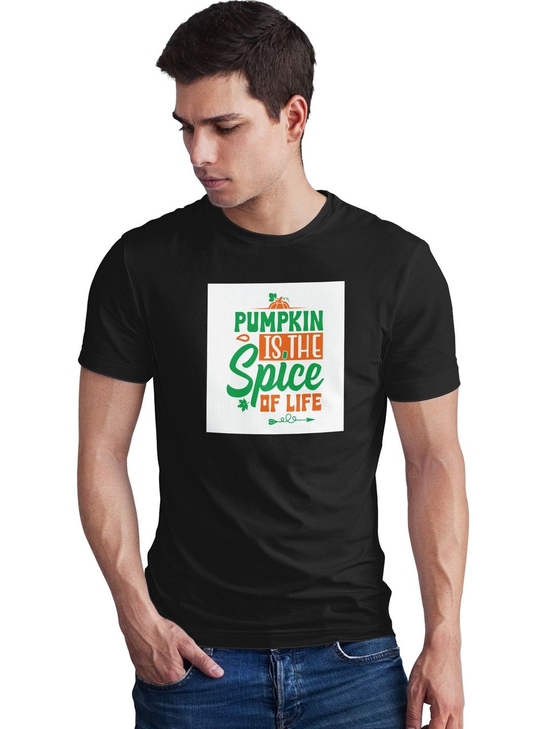 Seekbuylove Men Typography Printed Bio Finish T-shirt