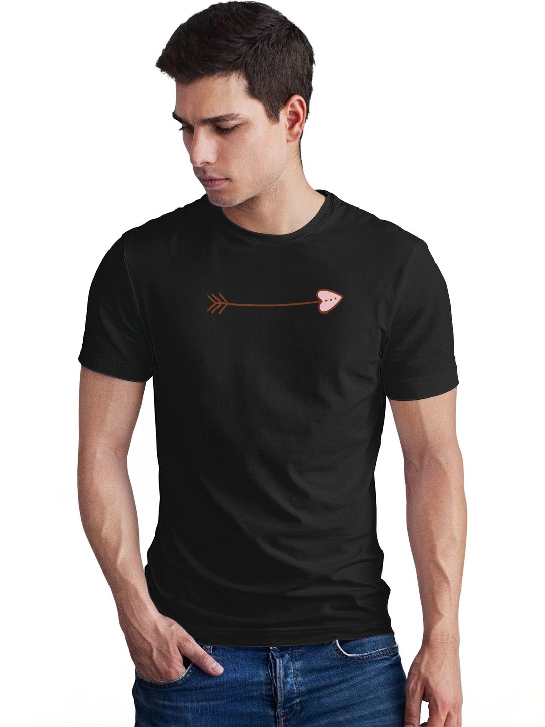 Seekbuylove Men Printed Bio Finish T-shirt