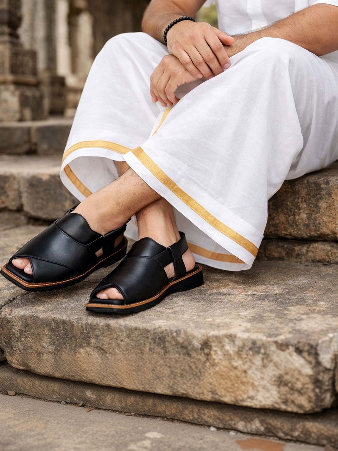 Jactooz Men Ethnic Shoe-Style Sandals