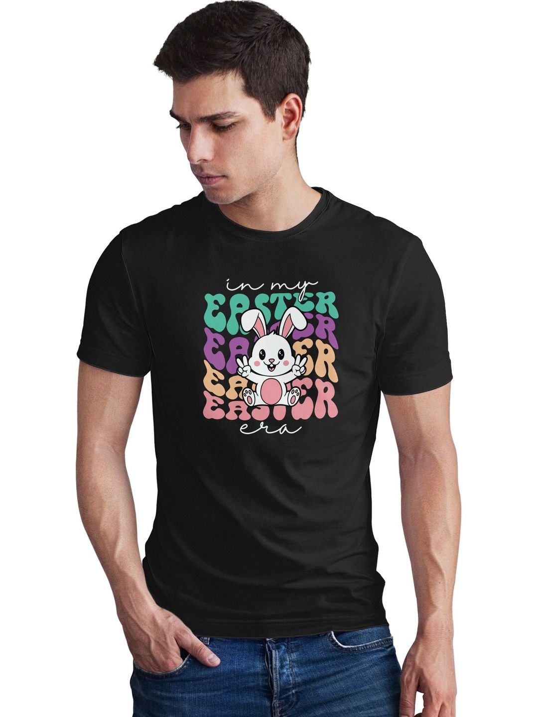 Seekbuylove Men Printed Bio Finish T-shirt