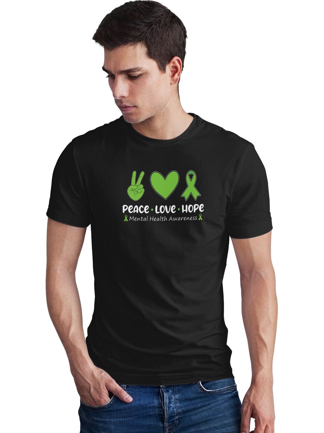 Seekbuylove Men Typography Printed Bio Finish T-shirt