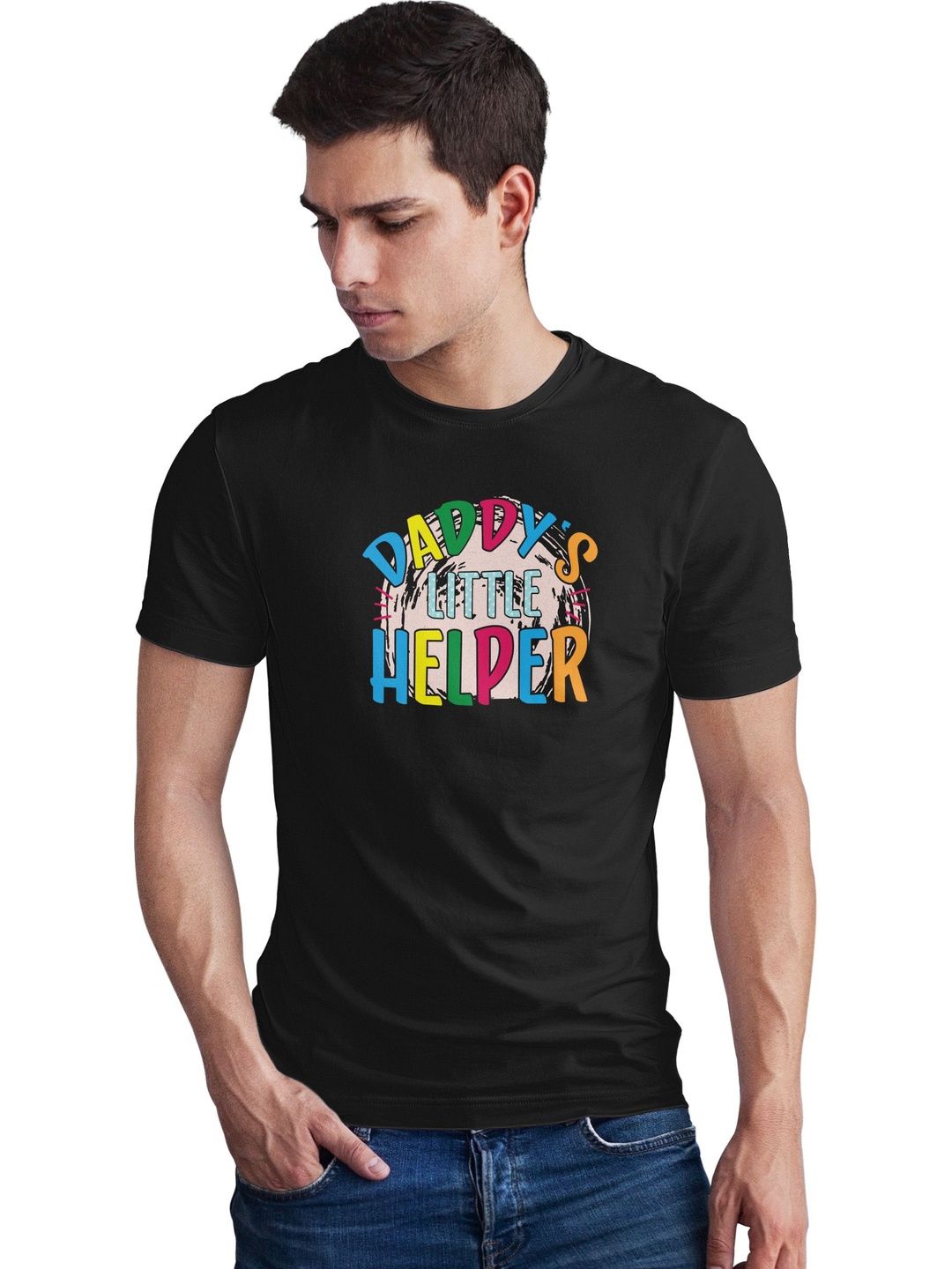 Seekbuylove Men Typography Printed Bio Finish T-shirt