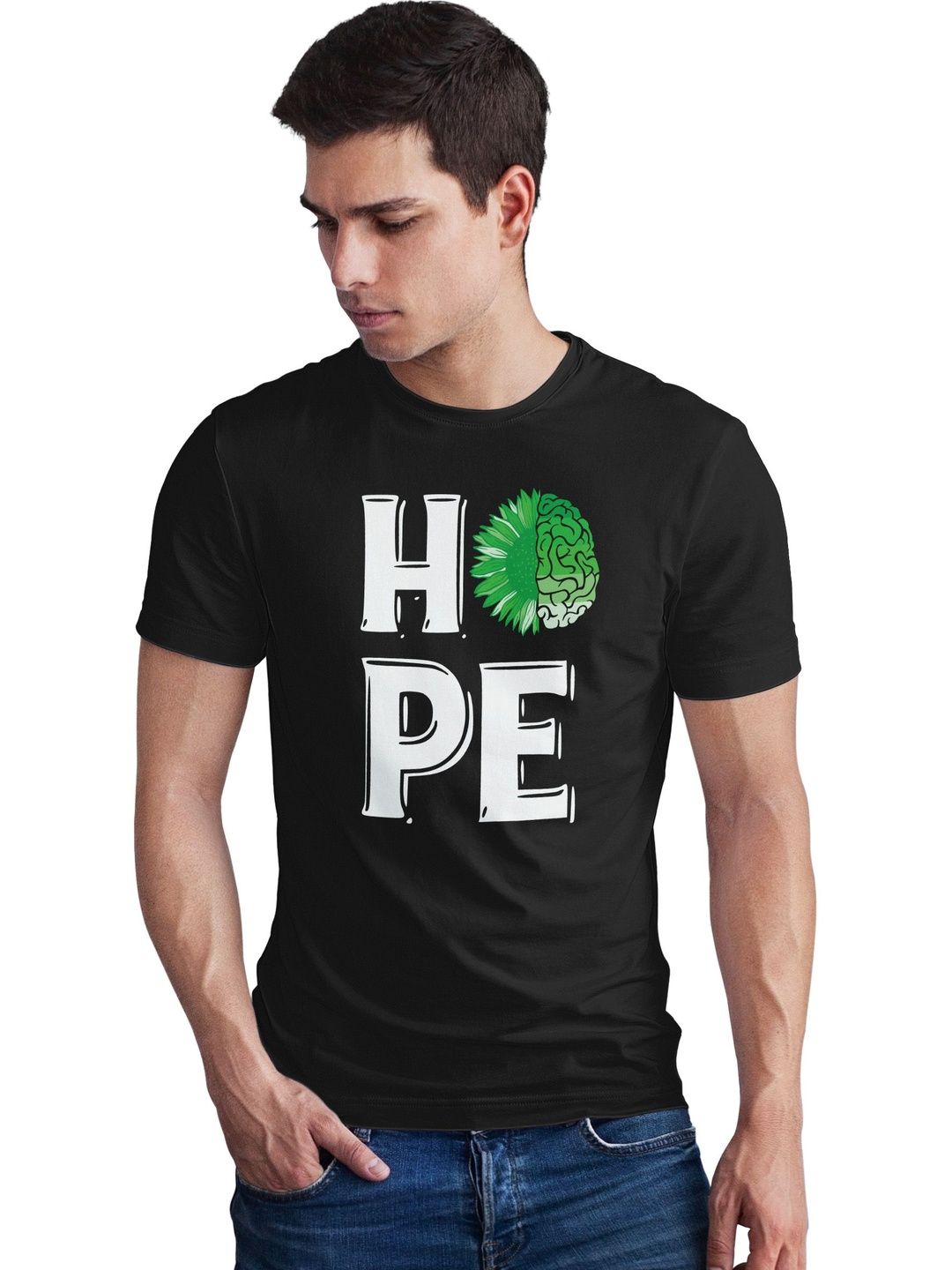 Seekbuylove Men Typography Printed Bio Finish T-shirt