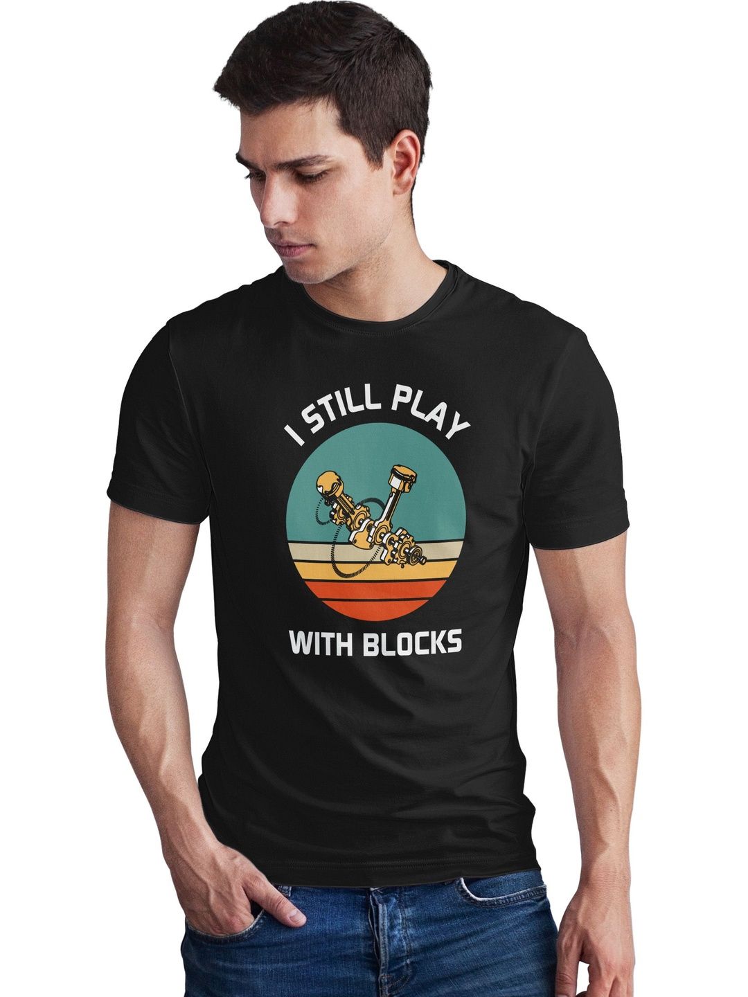 Seekbuylove Men Printed Bio Finish T-shirt