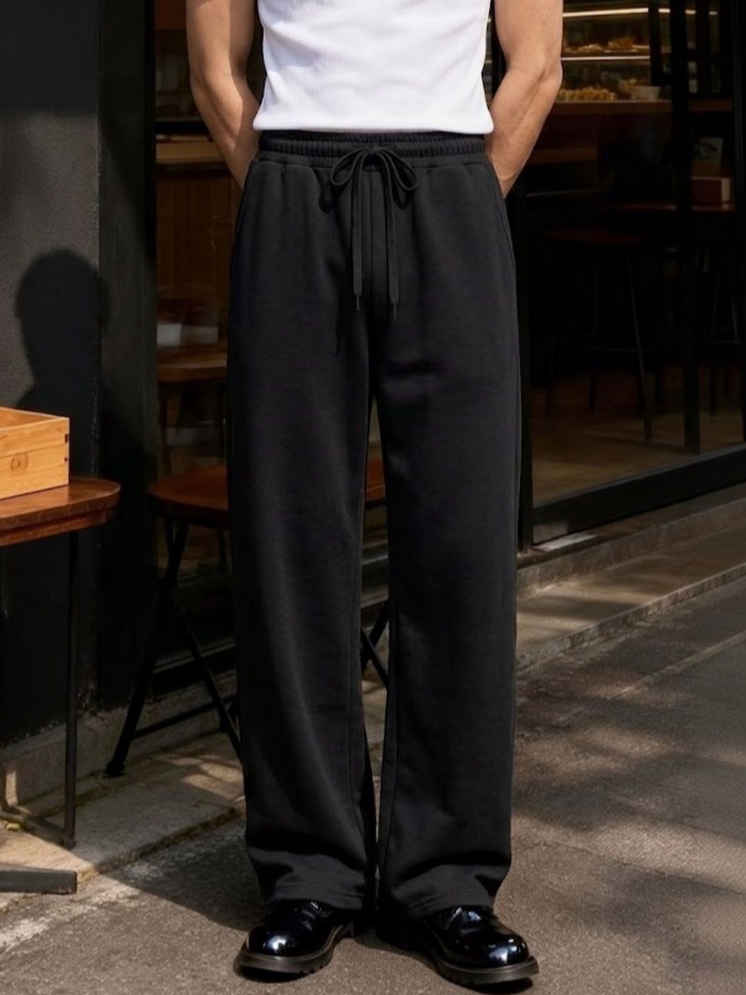 dockstreet Men Relaxed Fit Track Pants