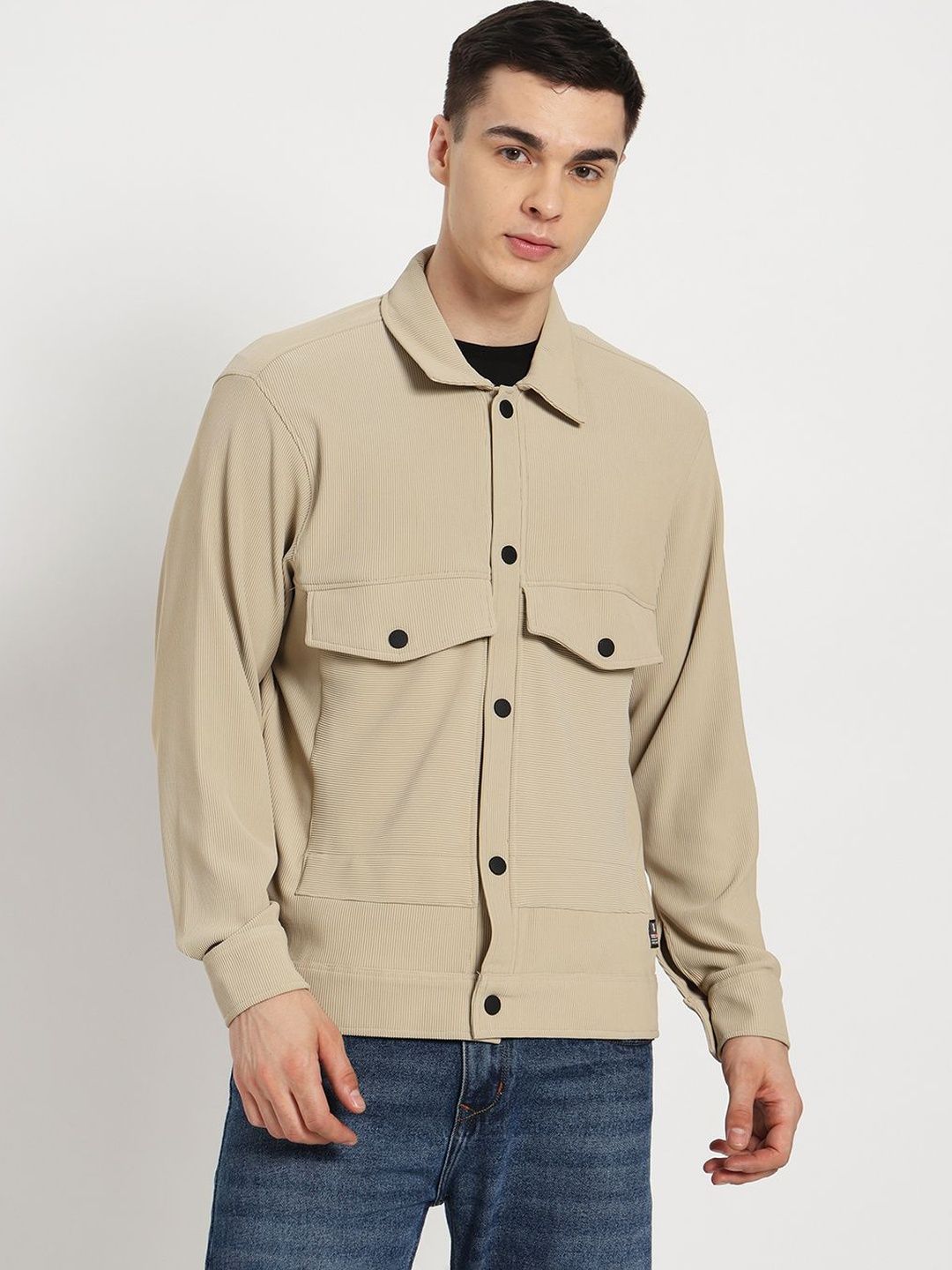 Purple Glisten Men Lightweight Outdoor Tailored Jacket