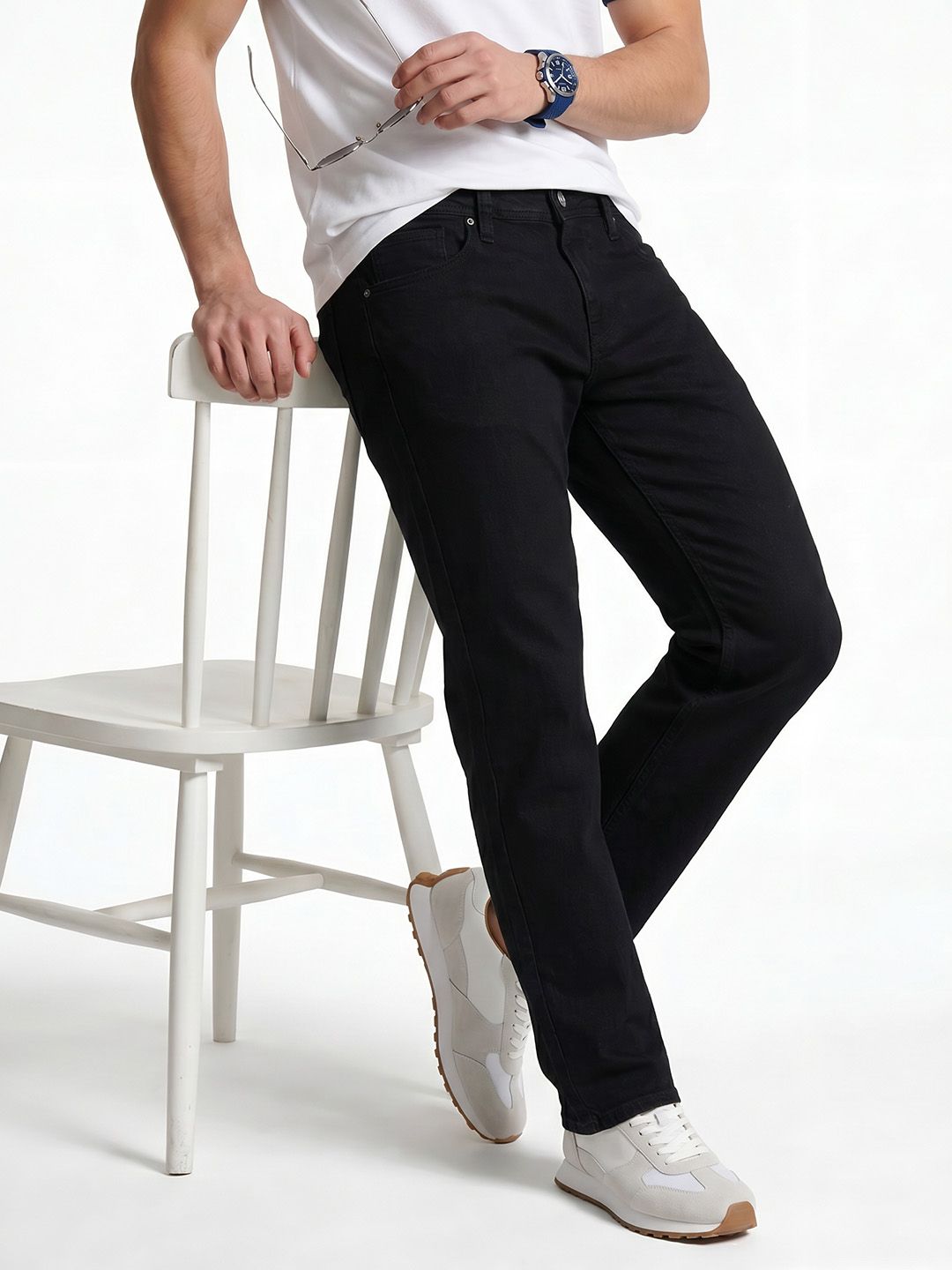 Integriti Men Straight Fit Stretchable Jeans