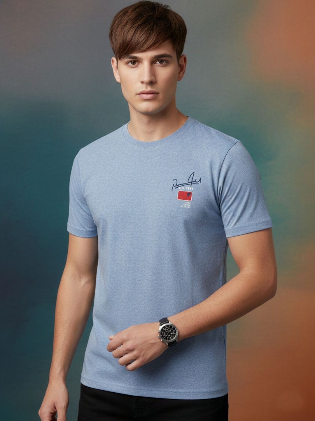 Moda Rapido Men Typography Printed T-shirt
